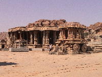 Stone Chariot in Hampi